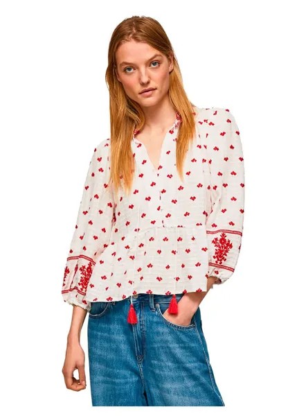 Рубашка Pepe Jeans Bianca, белый