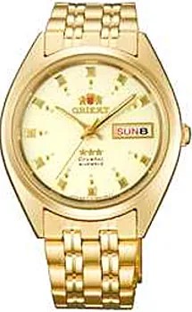 Японские наручные  мужские часы Orient AB00001C. Коллекция Three Star