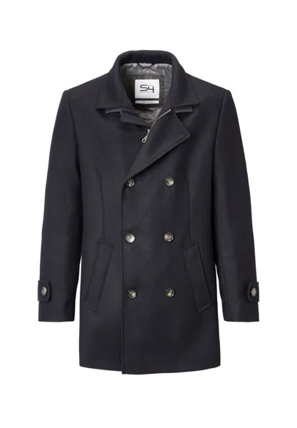 Элегантное шерстяное пальто Джордж S4 JACKETS, темно-синий