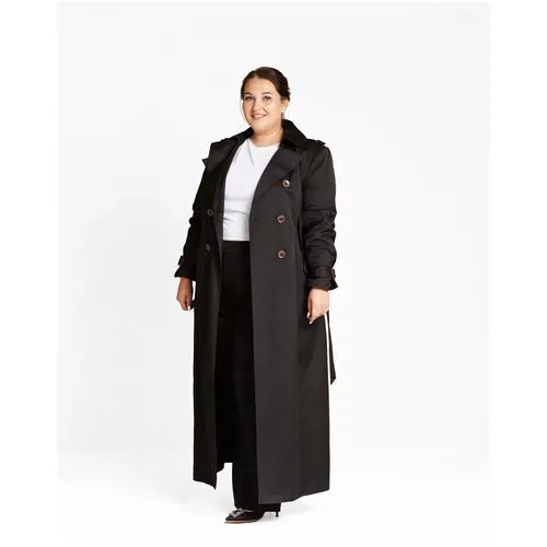 Плащ Ummami с капюшоном (черный, XL/XXL)