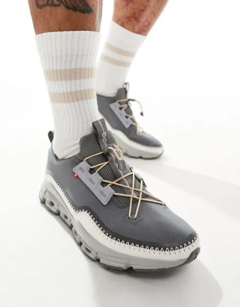 Кроссовки ON Cloudaway Asphalt Grey и цвета слоновой кости On Running