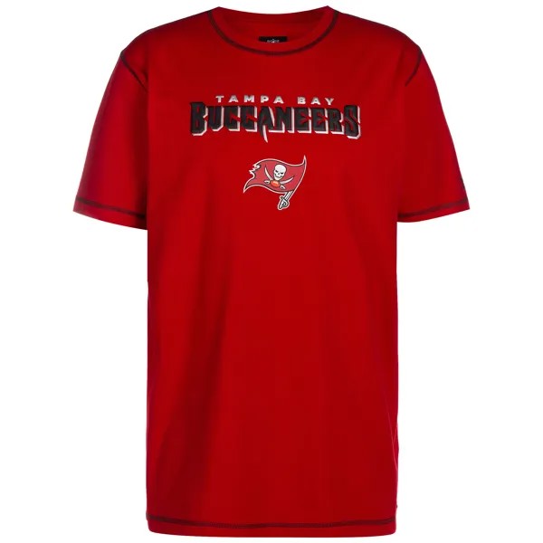 Рубашка NEW ERA T Shirt NFL Tampa Bay Buccaneers Sideline, красный