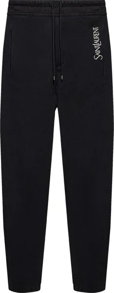 Спортивные брюки Saint Laurent Fleece Sweatpants Black, черный