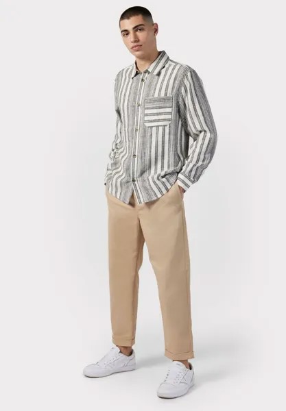 Рубашка BLEND STRIPE LONG SLEEVE Chelsea Peers, кремовый