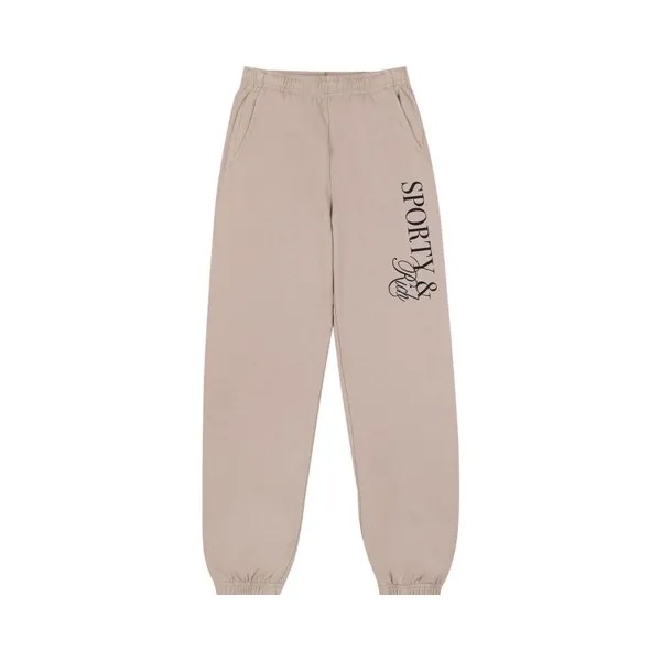 Спортивные брюки Sporty & Rich Initiative Sweatpants, бежевый