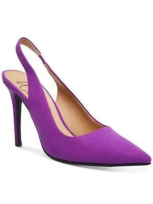 WILD PAIR Женские фиолетовые эластичные туфли на шпильке с острым носком Darcie Slip On Slingback 9