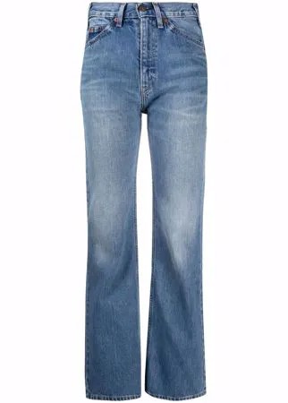 Valentino джинсы bootcut с завышенной талией