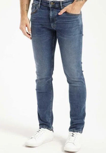 Джинсы узкого кроя Cross Jeans, синий деним