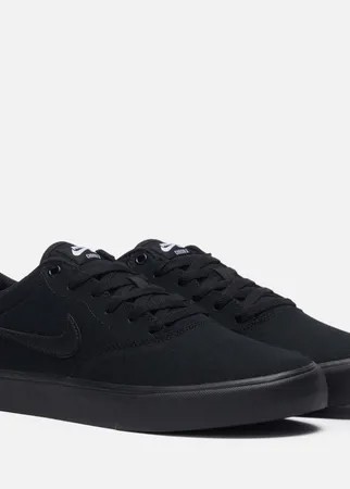 Мужские кроссовки Nike SB Chron 2 CNVS, цвет чёрный, размер 46 EU