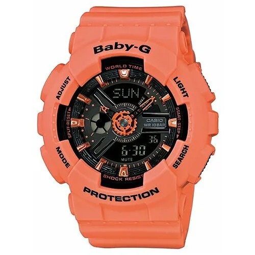 Наручные часы CASIO Baby-G BA-111-4A2, черный