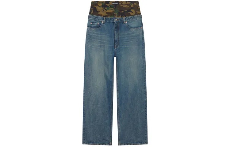 Мужские джинсы Balenciaga, цвет Blue