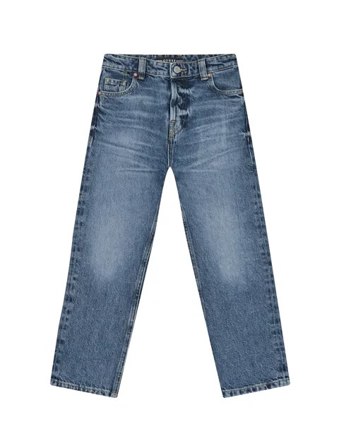 Прямые джинсы с потертостями Guess детские