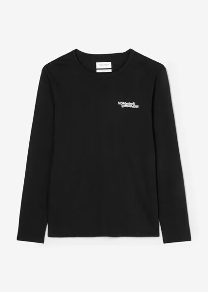 Лонгслив Marc O'Polo Langarmshirt, черный