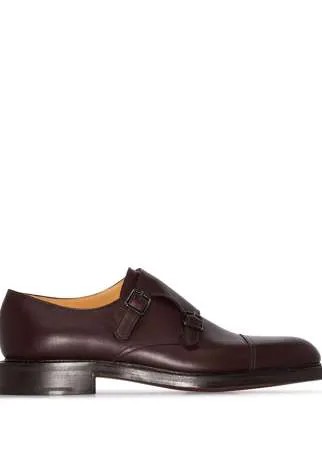 John Lobb туфли монки William с ремешками