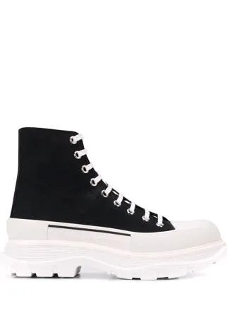 Alexander McQueen высокие кеды Tread Slick