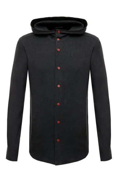 Хлопковая рубашка Kiton