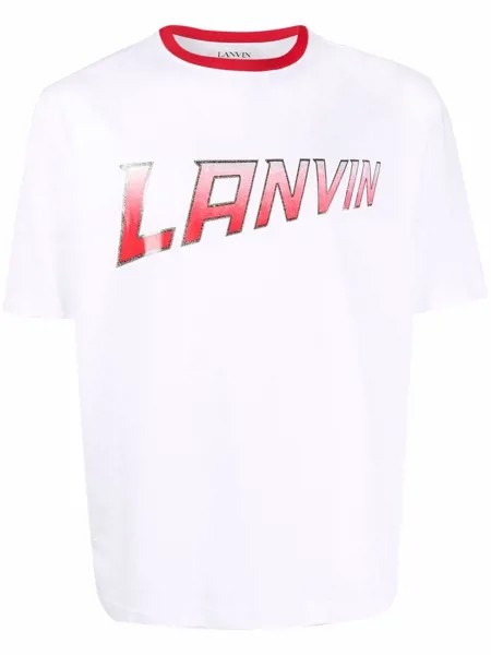 LANVIN футболка с логотипом