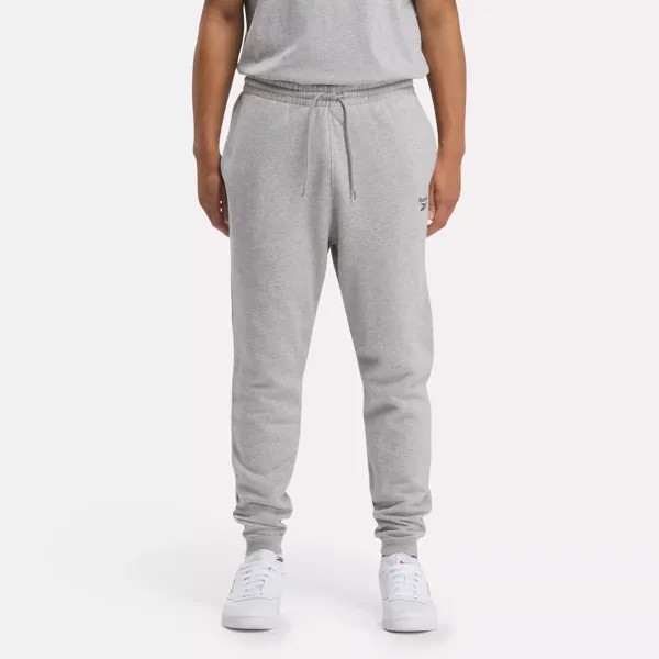Флисовые джоггеры Identity Reebok, серый/серый