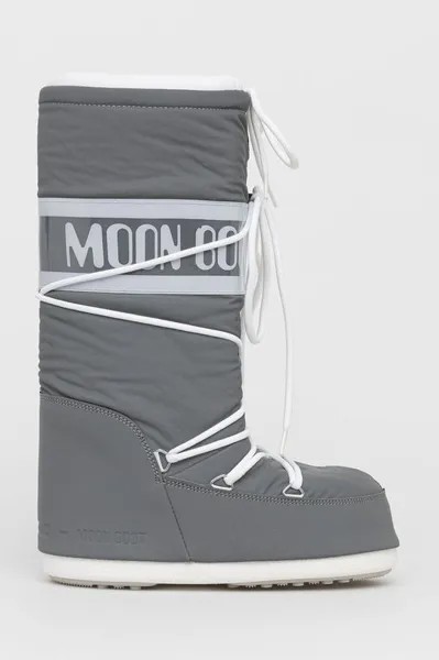 Зимние ботинки Moon Boot, серебро