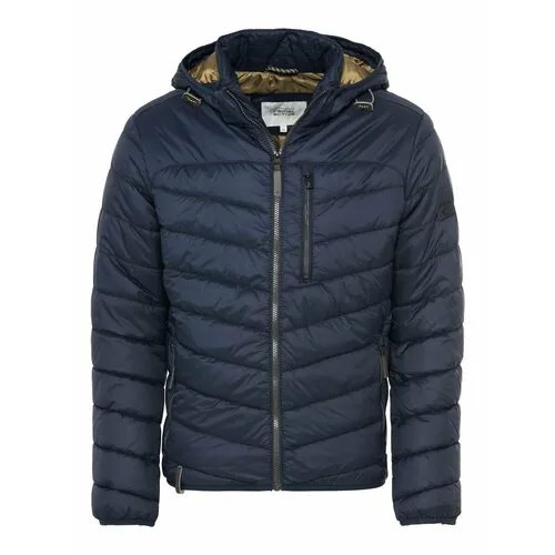Куртка Camel Active, демисезон/зима, силуэт прямой, стеганая, размер M, синий