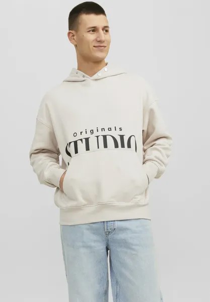 Толстовка Jack & Jones Jorvesterbro Back Hood, лунный луч