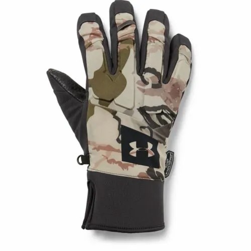 [1318575-999] Мужские охотничьи перчатки среднего сезона с защитой от ветра Under Armour