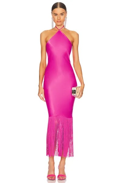 Платье макси Camila Coelho Payton, цвет Hot Pink