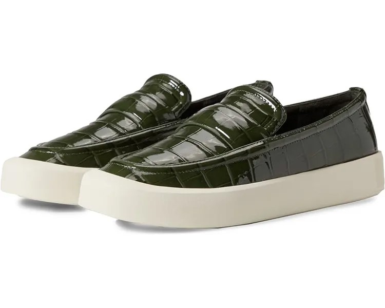 Кроссовки Vince Ghita, цвет Olive Green Leather