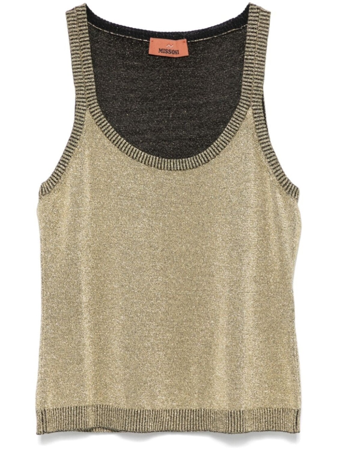 Майка Missoni с люрексом, золотой