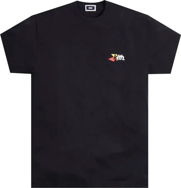 Футболка Kith Format Tee 'Black', черный