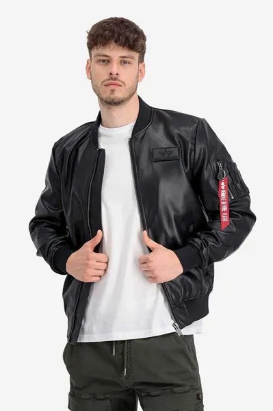 Куртка бомбер Alpha Industries, черный