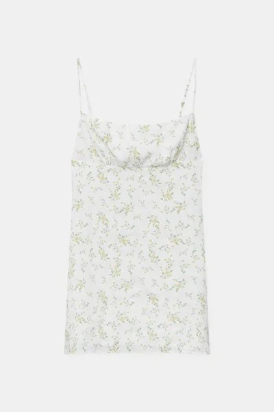 Сарафан женский Pull&Bear PUL562085501 белый XL. Доставка из-за рубежа.