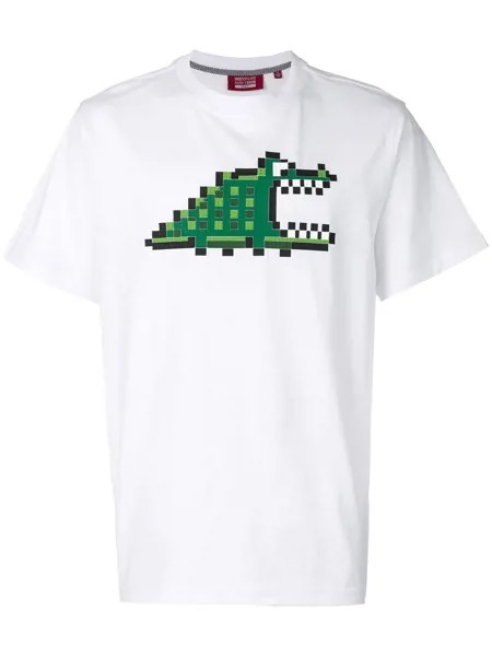 Mostly Heard Rarely Seen 8-Bit футболка с принтом 'Pixel Croc'