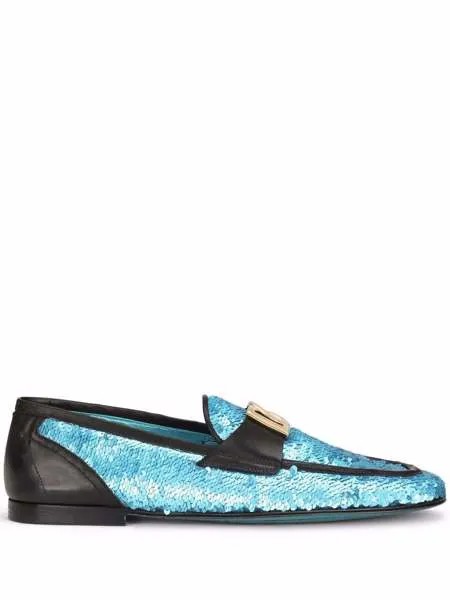 Dolce & Gabbana слиперы Ariosto с пайетками