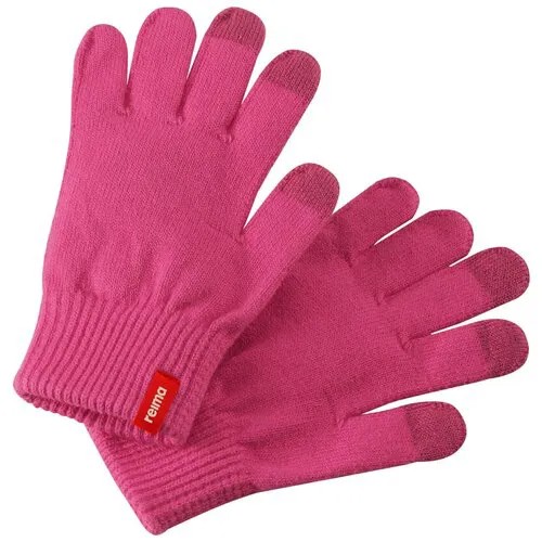 Перчатки Reima демисезонные, размер 7, розовый