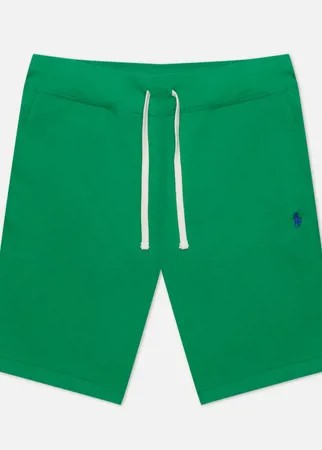 Мужские шорты Polo Ralph Lauren Cabin Fleece, цвет зелёный, размер S