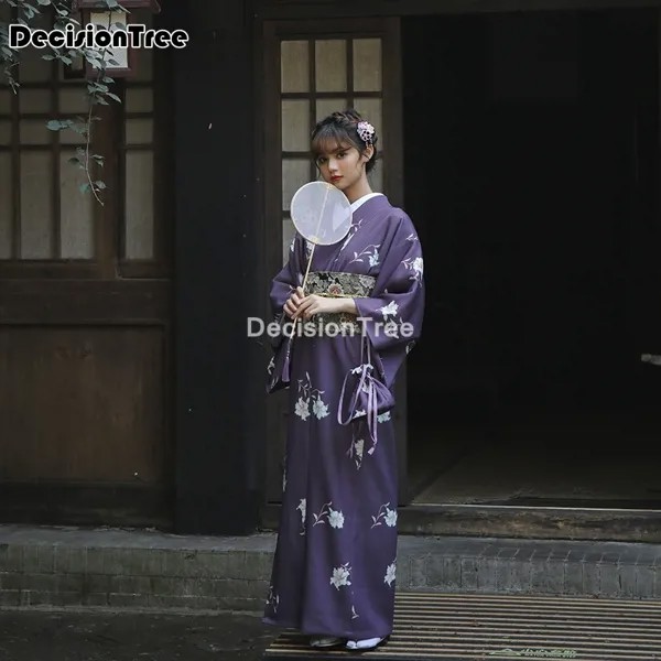 2023 кимоно, японское традиционное платье для женщин, yukata gesia, пижамы в стиле ретро, японская азиатская одежда, ночные платья, халат, вечернее платье