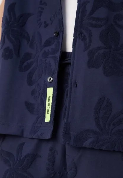 Рубашка Short Sleeve Shirt Scotch & Soda, темно-синяя