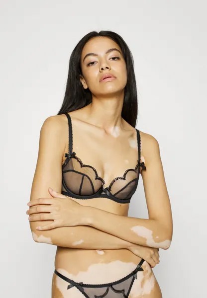 Бюстгальтер на косточках Agent Provocateur, черный