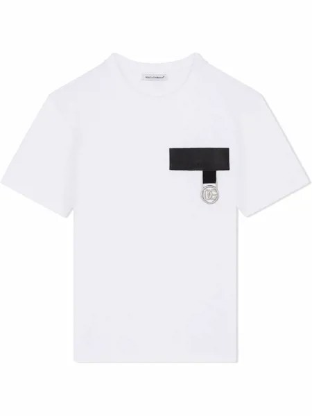 Dolce & Gabbana Kids футболка с логотипом