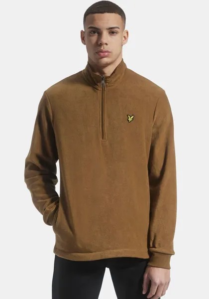Свитер Lyle & Scott, коричневый