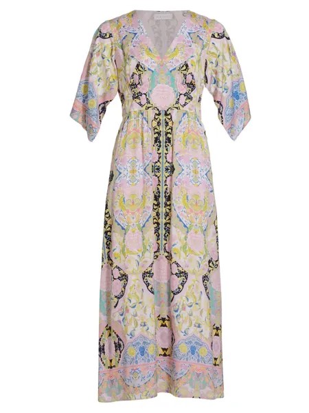 Платье миди из эластичного шелка The Eve Elie Tahari