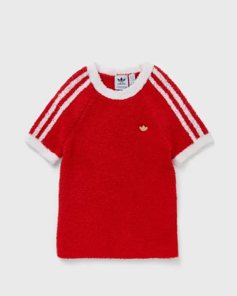 Топ Adidas Knit T-Shirt, цвет betsca