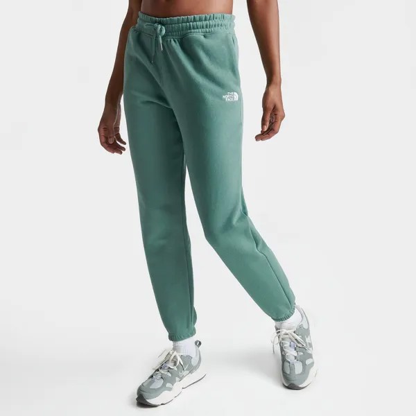 Женские флисовые брюки-джоггеры с полукуполом The North Face, зеленый