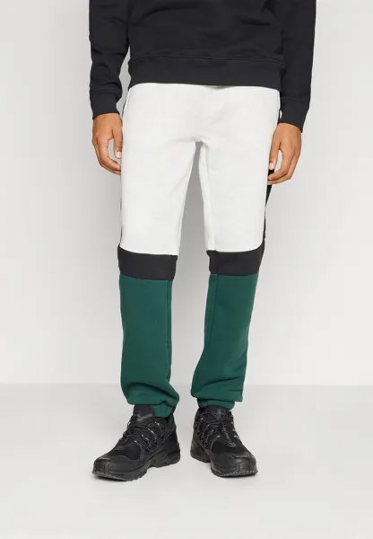 Спортивные брюки Brave Soul, экрю меланжевый/охотничий зеленый/черный