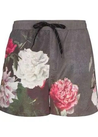 Soulland плавки-шорты с цветочным принтом
