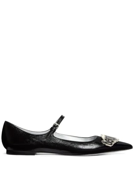 Dsquared2 балетки Gothic, черный