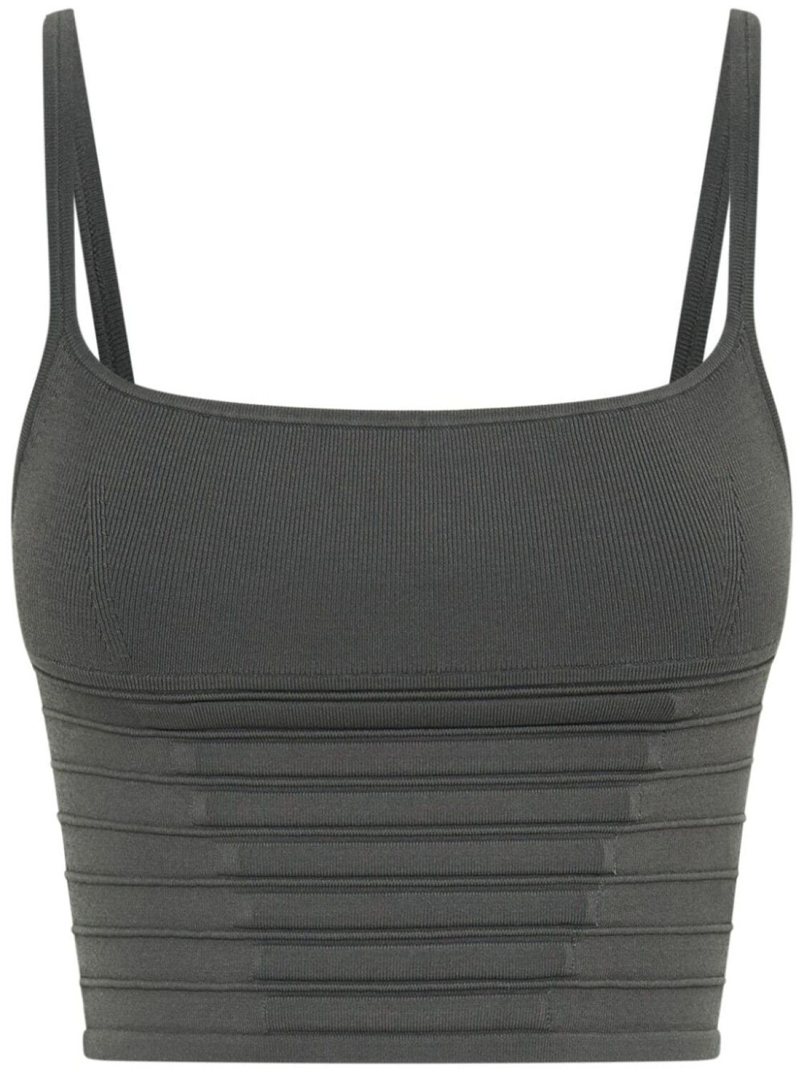 Укороченный топ Ventral Compact Dion Lee, серый