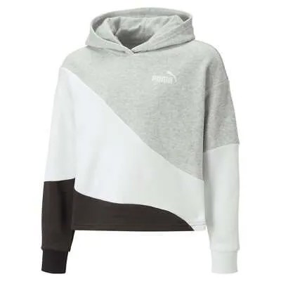 Пуловер с капюшоном Puma Power Cat для мальчиков, размер L, повседневная спортивная верхняя одежда, 6735