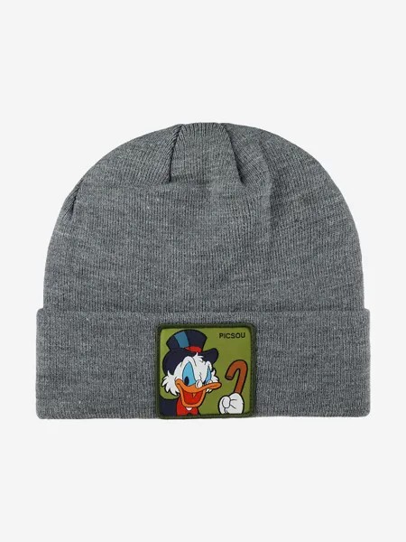 Шапка с отворотом CAPSLAB CL/DIS/1/BON/SCR2 Disney Scrooge McDuck (серый), Серый